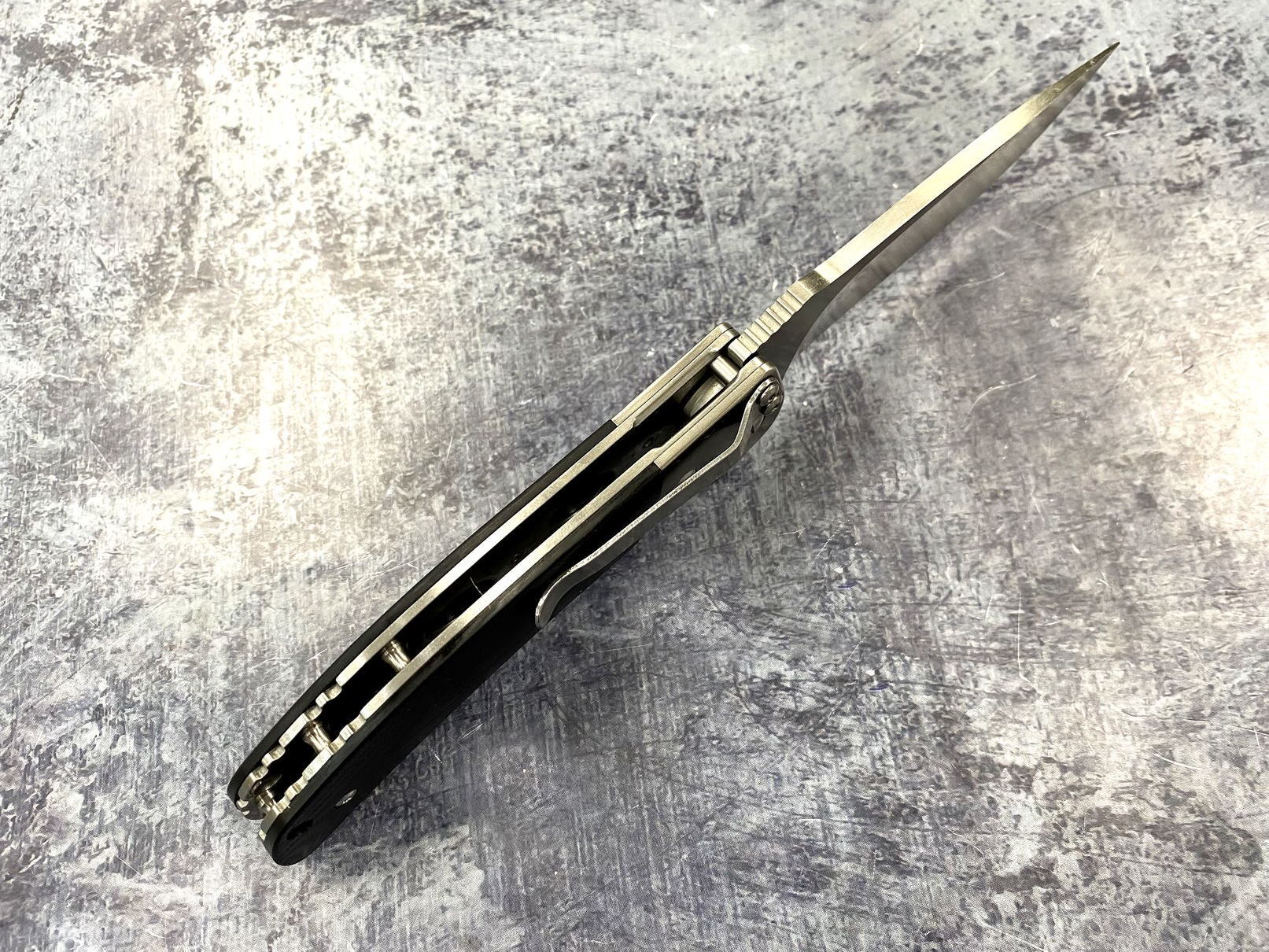 

Складной нож SteelClaw Резервист, сталь D2, G10, Черный, Резервист