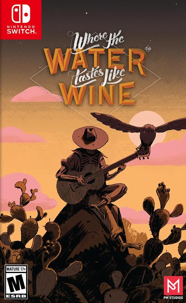 Игра Where the Water Tastes Like Wine Nintendo Switch полностью на иностранном языке 10590₽