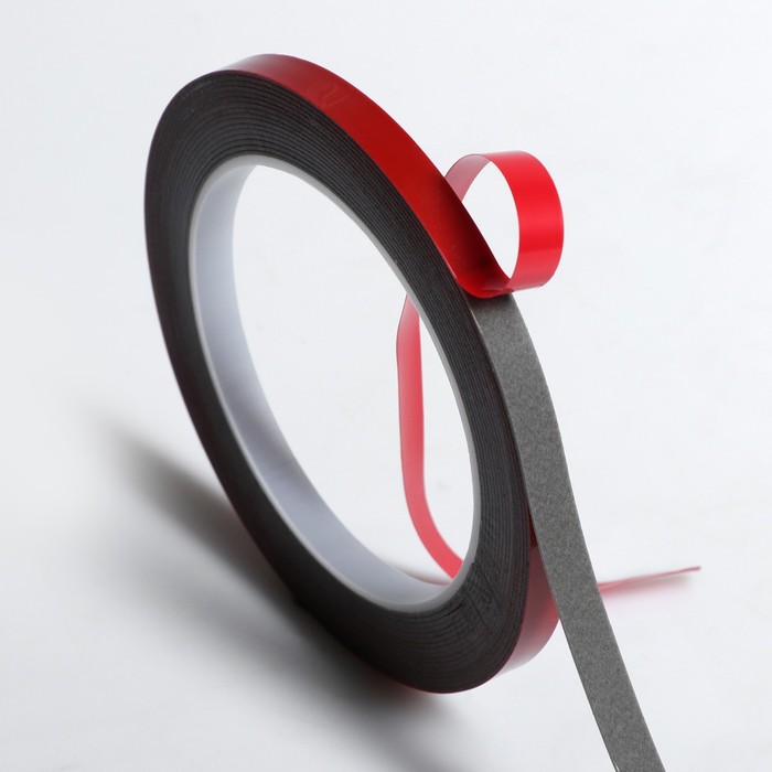 

Клейкая лента TORSO, двусторонняя, усиленная, 8 мм x 5 м