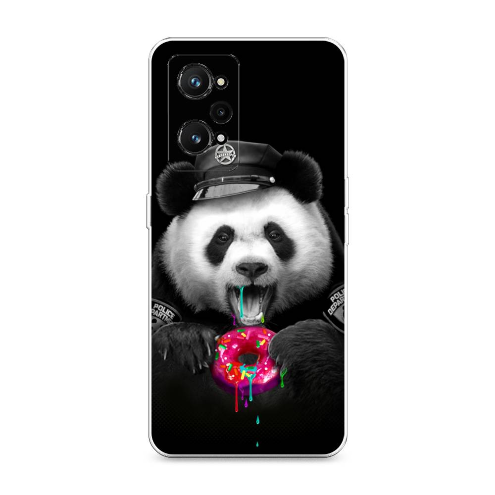 

Чехол Awog на Realme GT Neo 3T "Панда police", Разноцветный, 2510750-2