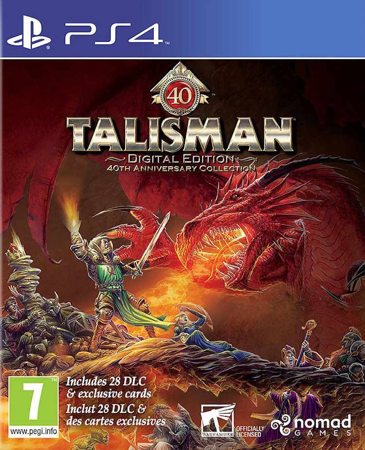 

Игра Talisman: Digital Edition (PS4, полностью на иностранном языке), Talisman: Digital Edition 40th Anniversary Collection