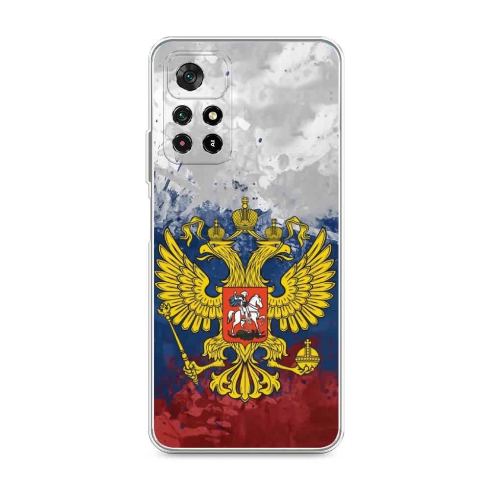 фото Силиконовый чехол "рф" на xiaomi redmi note 11t 5g awog