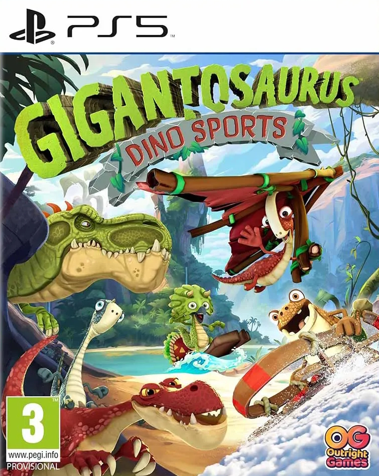 

Игра Gigantosaurus: Dino Sports (PlayStation 5, полностью на иностранном языке), Gigantosaurus: Dino Sports