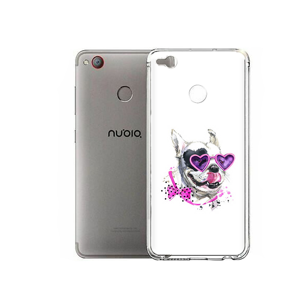 

Чехол MyPads Tocco для ZTE Nubia Z11 Mini акварельный пёс (PT53565.450.218), Tocco