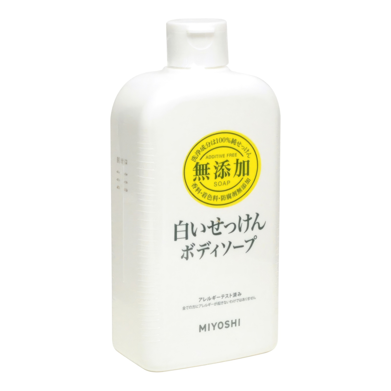 Натуральное жидкое гель-мыло MIYOSHI эко для тела 400 мл натуральное мыло hemani с черным тмином от сухости и воспалений 75 г