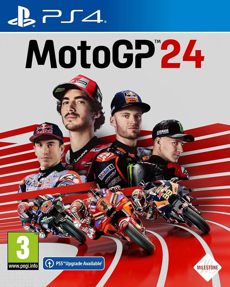 Игра MotoGP 24 (PlayStation 4, полностью на иностранном языке)