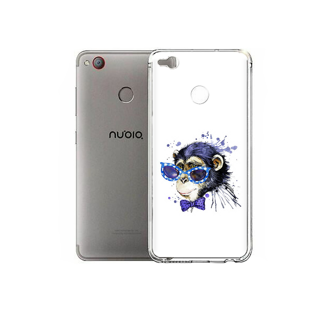 Чехол MyPads Tocco для ZTE Nubia Z11 Mini акварельная обезьяна (PT53565.450.216)