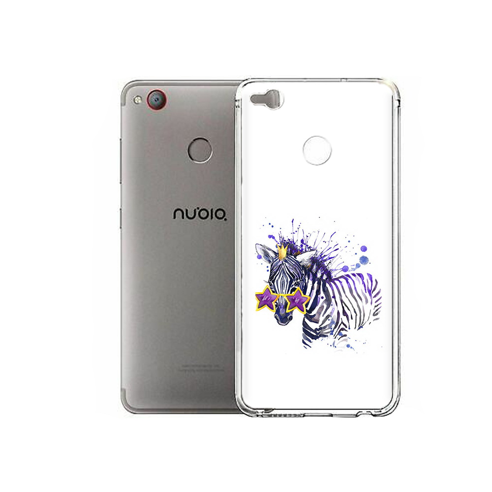 

Чехол MyPads Tocco для ZTE Nubia Z11 Mini акварельная зебра (PT53565.450.215), Tocco