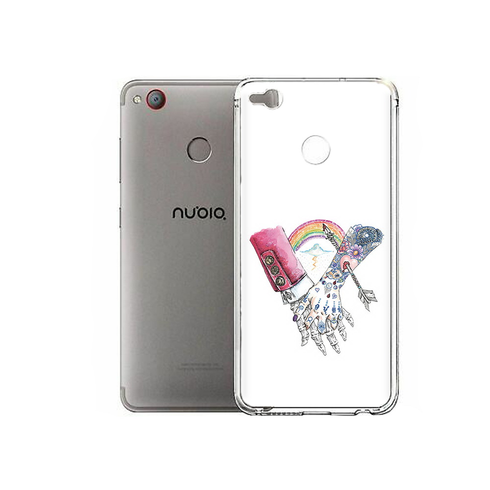 

Чехол MyPads Tocco для ZTE Nubia Z11 Mini абстракция руки в татуировках (PT53565.450.212), Tocco