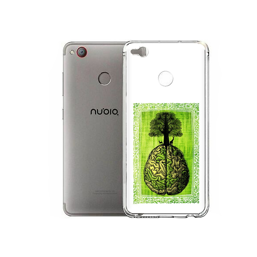 

Чехол MyPads Tocco для ZTE Nubia Z11 Mini абстракция здоровый мозг (PT53565.450.211), Tocco