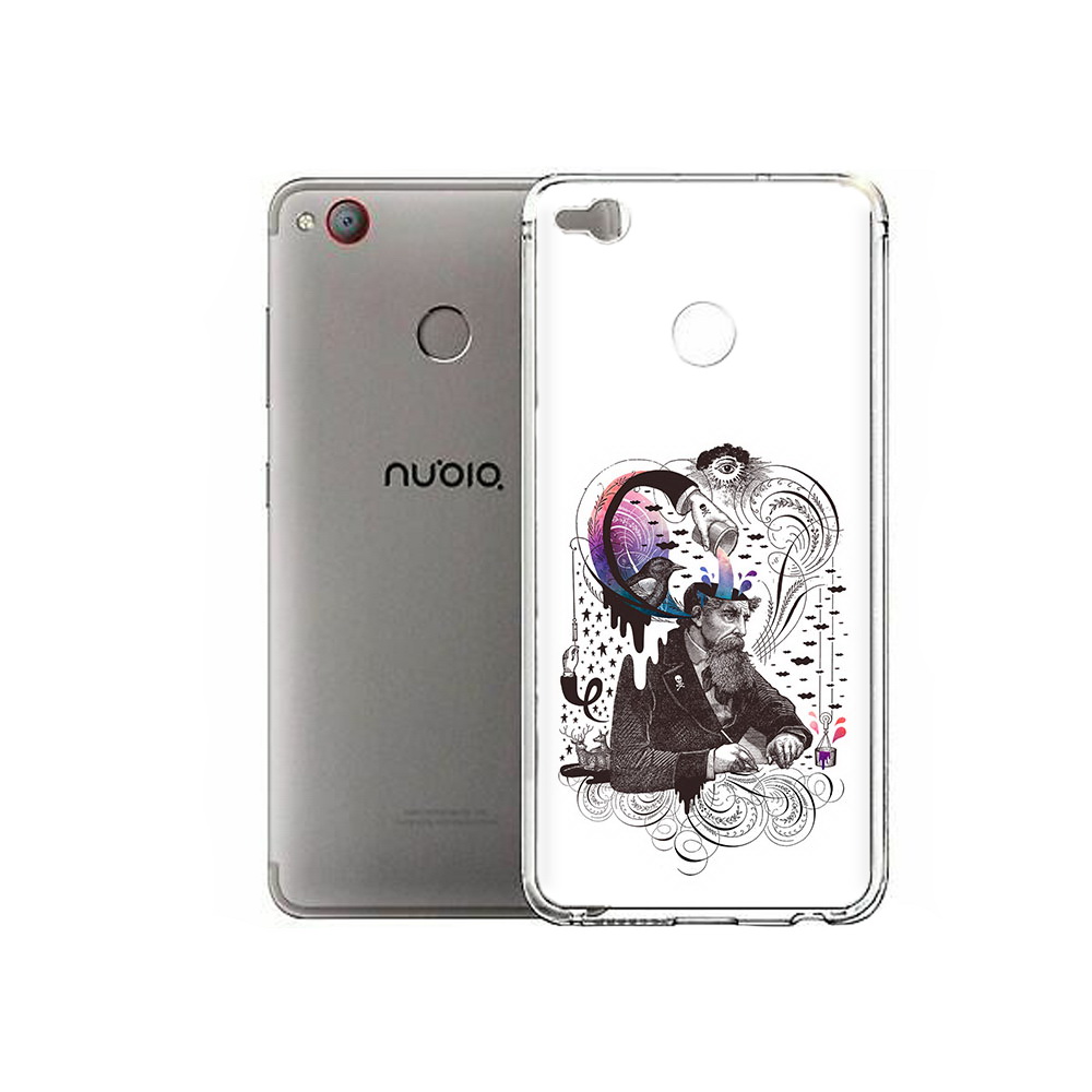 

Чехол MyPads Tocco для ZTE Nubia Z11 Mini абстракция думающий мужчина (PT53565.450.210), Tocco