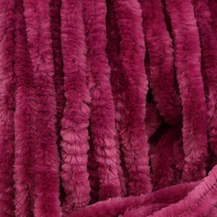 

Пряжа "Velour" 100% микрополиэстер 170м/100г (855 фуксия), Фиолетовый