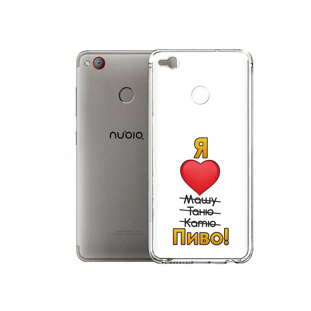 

Чехол MyPads Tocco для ZTE Nubia Z11 Mini Я люблю машу таню катю пиво (PT53565.450.207), Tocco