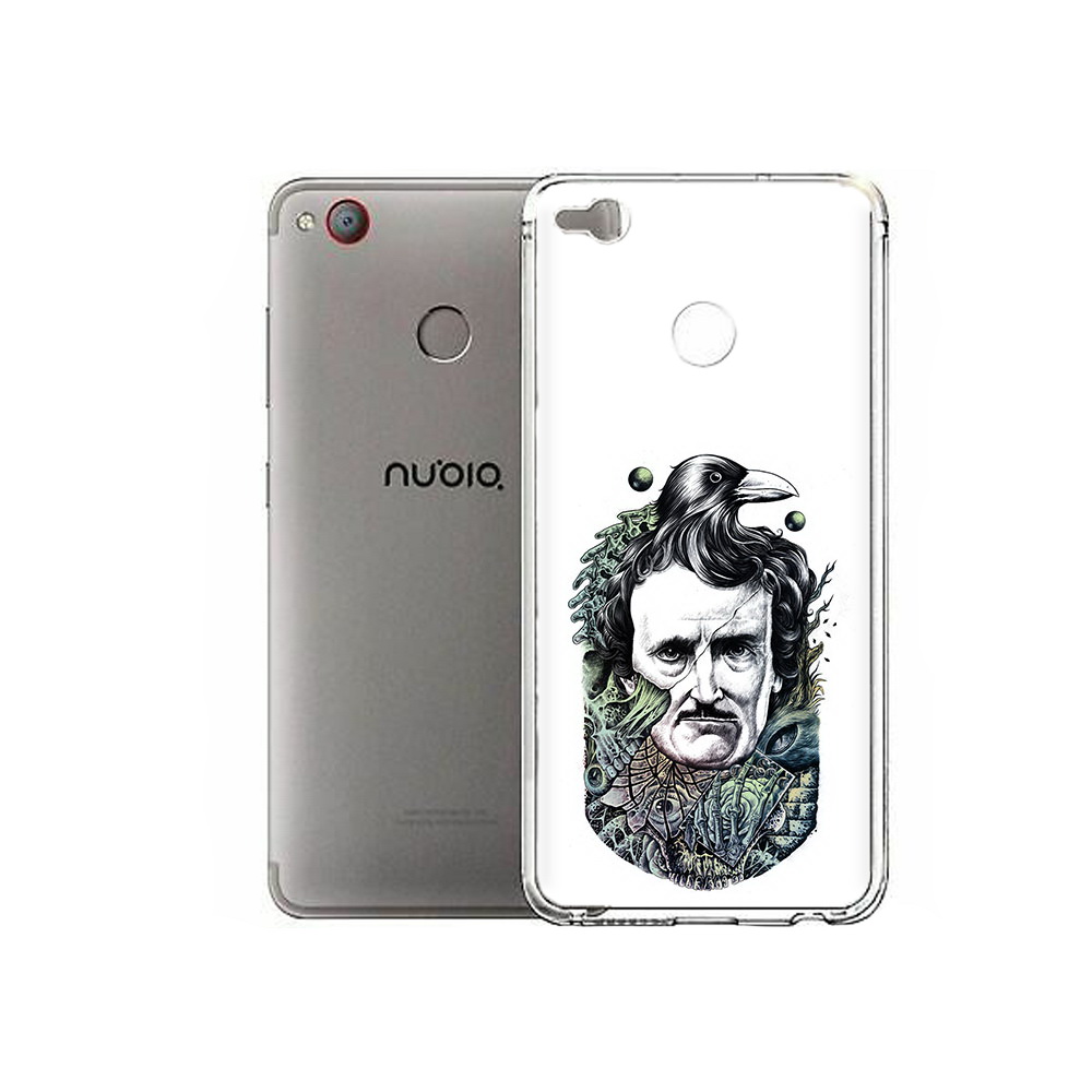 

Чехол MyPads Tocco для ZTE Nubia Z11 Mini Эдгар Аллан с вороном (PT53565.450.203), Tocco