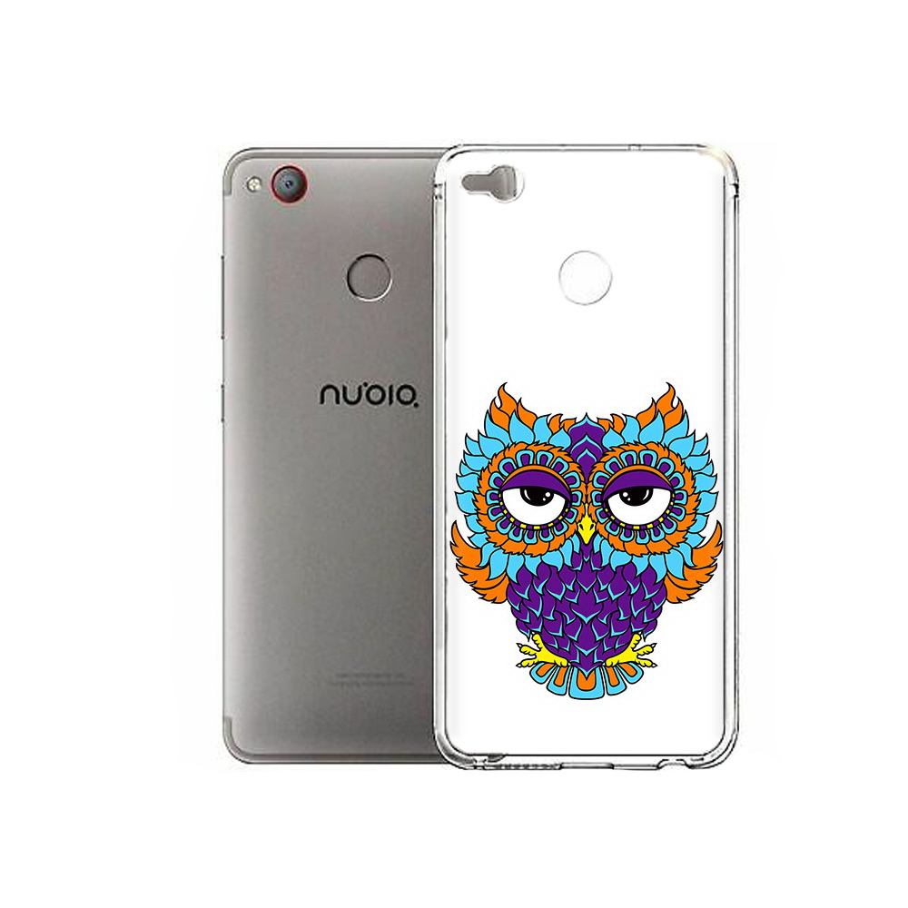 

Чехол MyPads Tocco для ZTE Nubia Z11 Mini Цветная сова (PT53565.450.198), Tocco