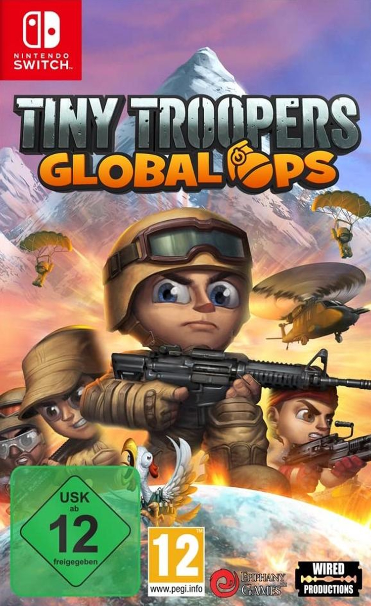 Игра Tiny Troopers Global Ops Nintendo Switch полностью на русском языке 5890₽