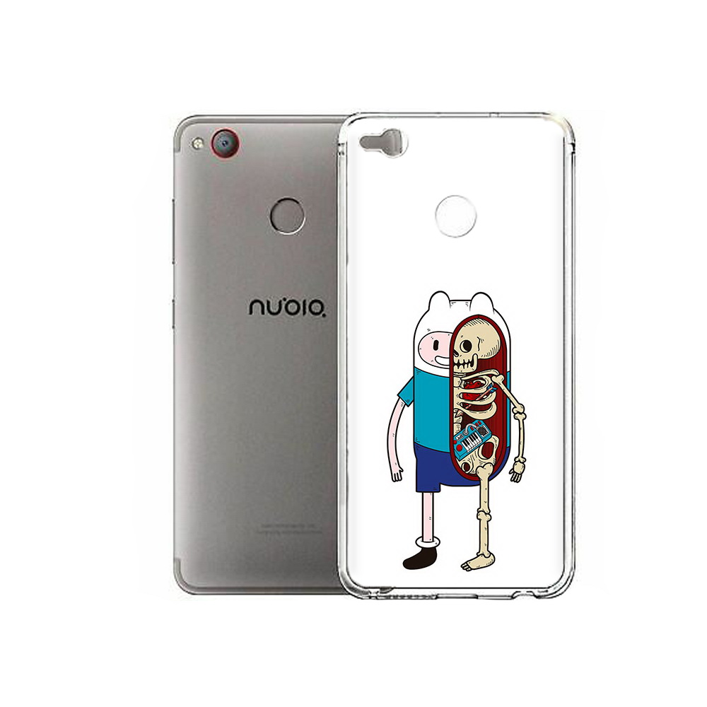 Чехол MyPads Tocco для ZTE Nubia Z11 Mini Финн скелет (PT53565.450.187)