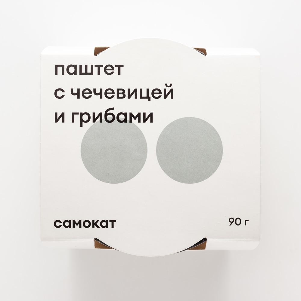 

Паштет Самокат с чечевицей и грибами, 90 г