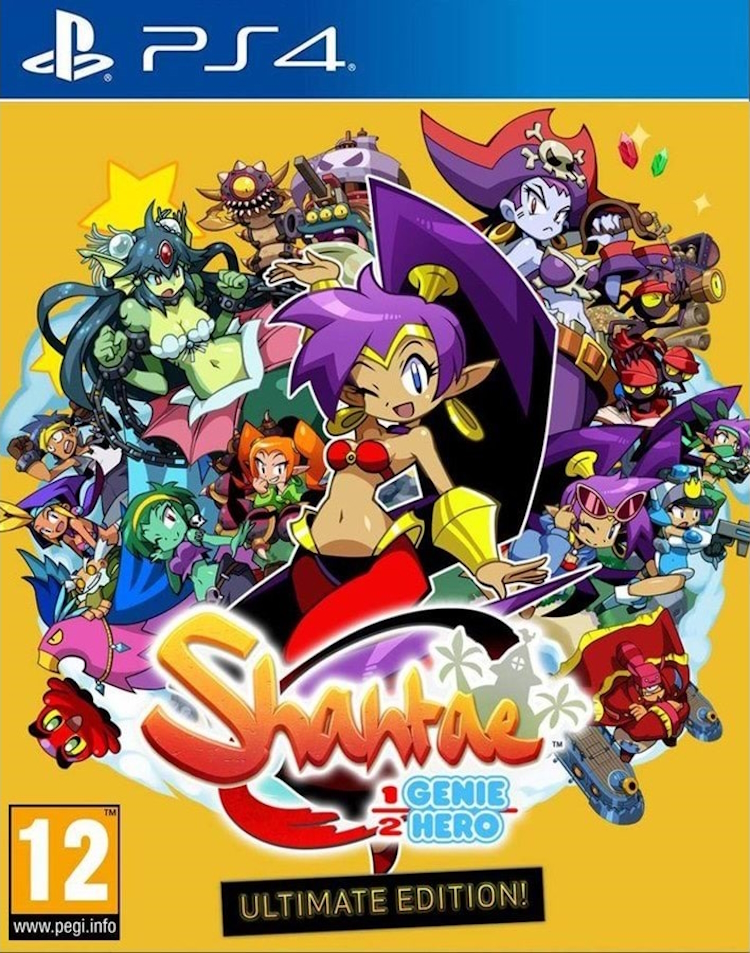 Игра Shantae: Half-Genie Hero (PS4, полностью на иностранном языке)