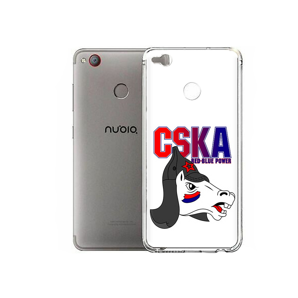 

Чехол MyPads Tocco для ZTE Nubia Z11 Mini ФК ЦСК лошадка россия (PT53565.450.179), Tocco