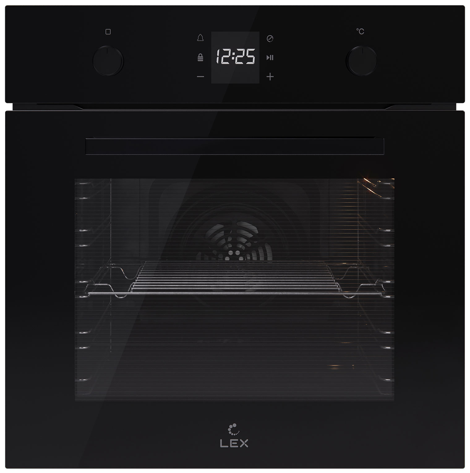 

Встраиваемый электрический духовой шкаф LEX EDP 094 BBL черный, EDP 094 BBL