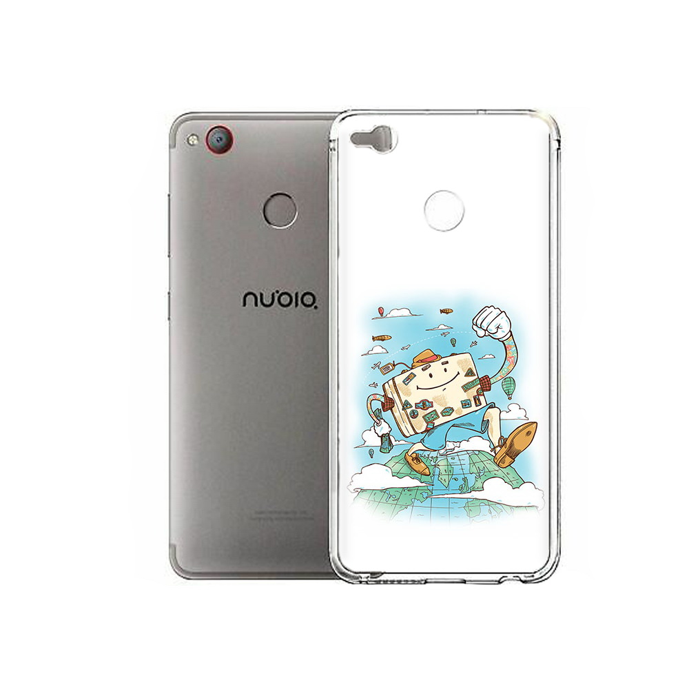 Чехол MyPads Tocco для ZTE Nubia Z11 Mini Счастливый чемодан (PT53565.450.166)