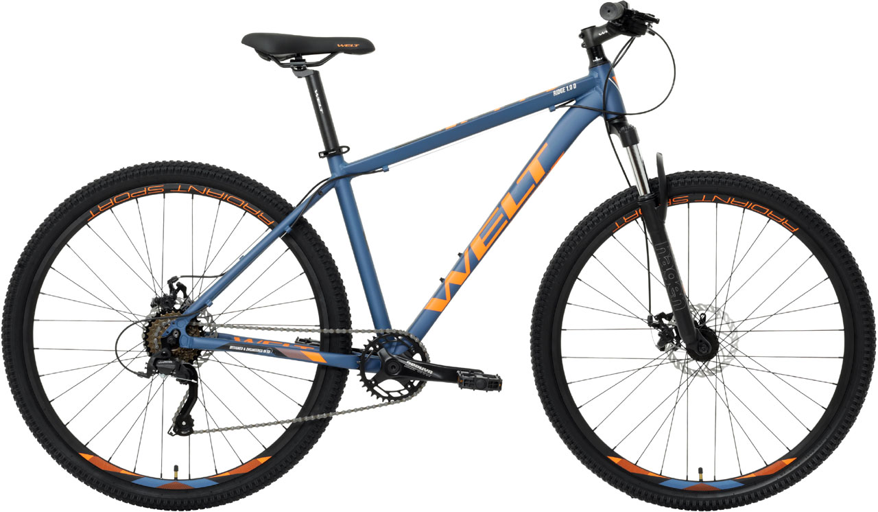 Велосипед Welt Ridge 1.0 D 27 2023 16 dark blue