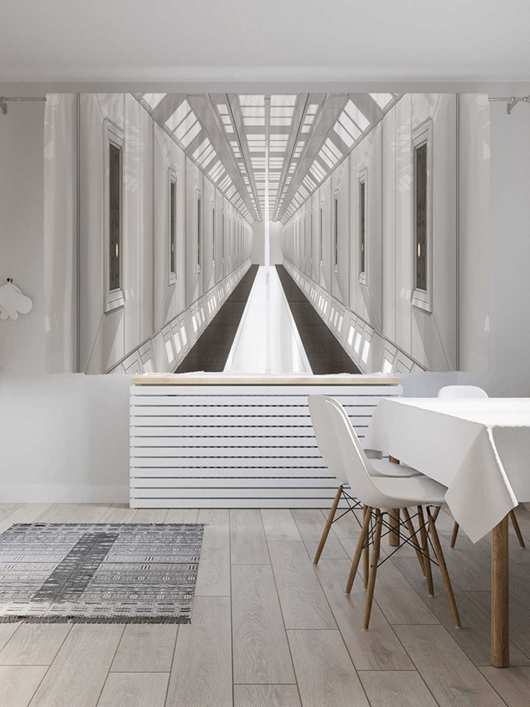 

Шторы JoyArty с фотопечатью "Бесконечный тоннель" из сатена, 290х180 см, Бесконечный тоннель