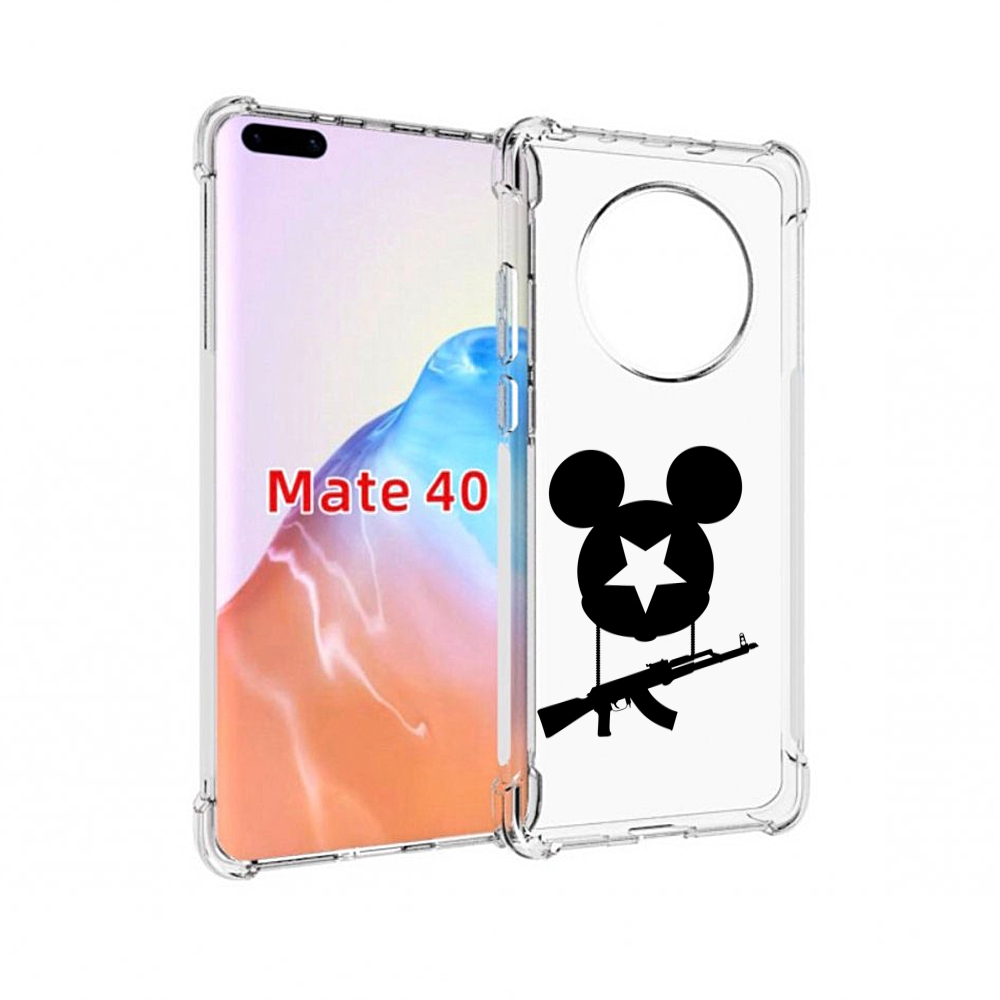 

Чехол MyPads Tocco для Huawei Mate 40 АК Микки, Прозрачный, Tocco
