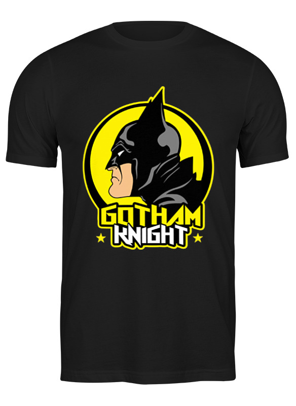 

Футболка мужская Printio Gotham knight черная 2XL, Черный, Gotham knight