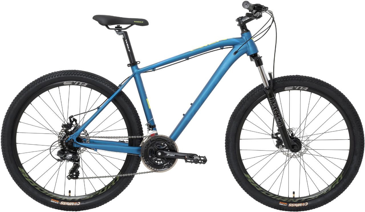 Велосипед Welt Raven 1.0 D 27 2023 20 navy blue