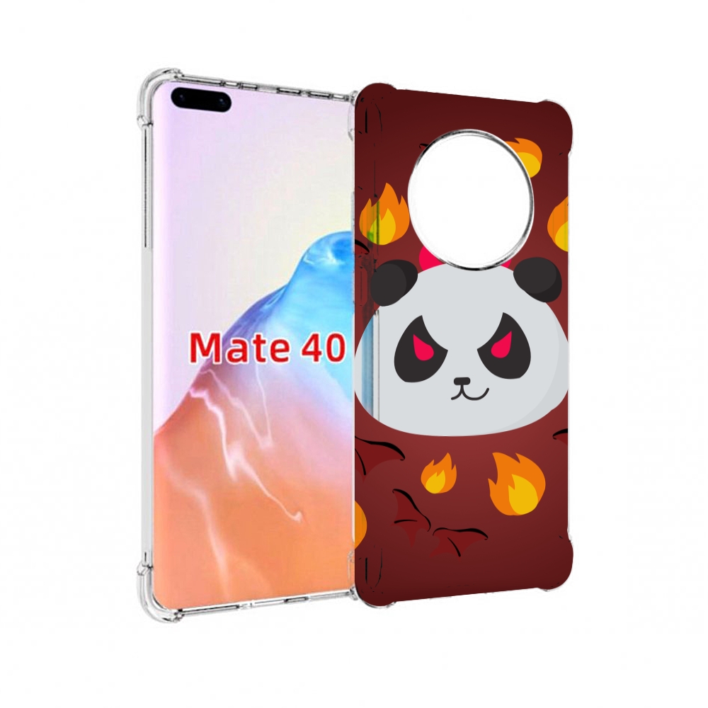 

Чехол MyPads Tocco для Huawei Mate 40 огненная-панда, Прозрачный, Tocco