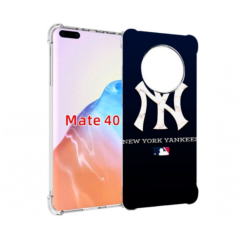 

Чехол MyPads Tocco для Huawei Mate 40 нью оирк янкис беисбол, Прозрачный, Tocco