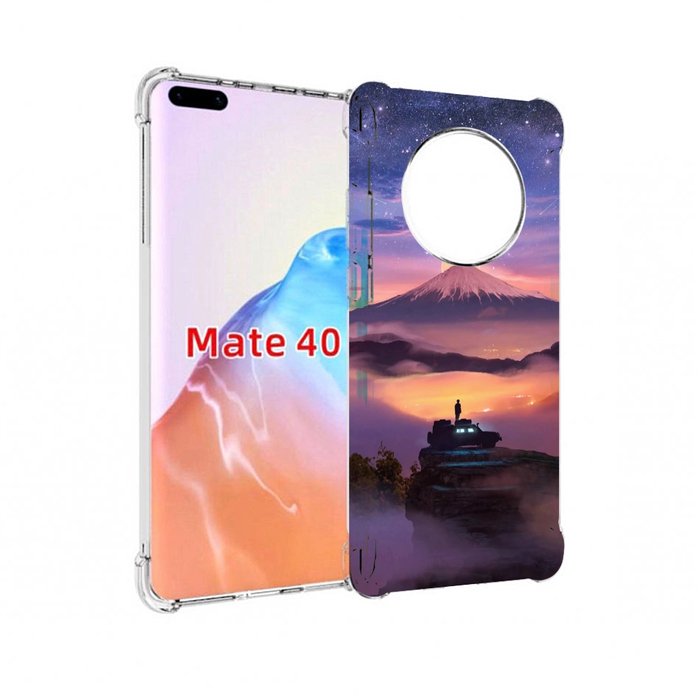 Чехол MyPads Tocco для Huawei Mate 40 ночь-в-горах