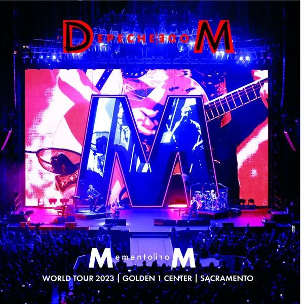 

Depeche Mode Memento Mori World Tour 2023 Golden Center Sacramento - White LP, Memento Mori World Tour 2023 Golden Center Sacramento - White