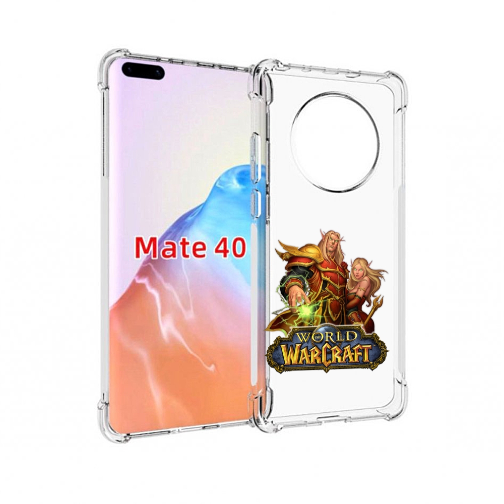 

Чехол MyPads Tocco для Huawei Mate 40 варкрафт2, Прозрачный, Tocco