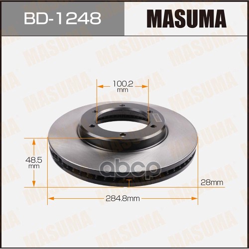 

Диск Тормозной 1Шт Masuma Bd1248