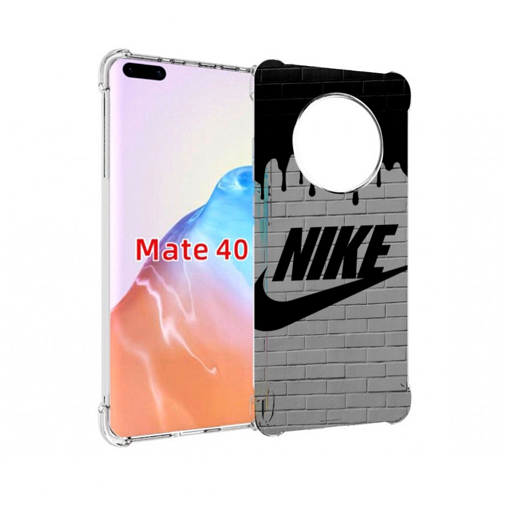 

Чехол MyPads Tocco для Huawei Mate 40 найк в краске, Прозрачный, Tocco