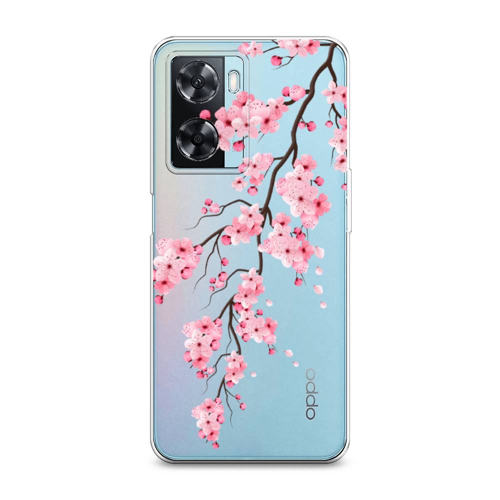 

Чехол Awog на Oppo A77 4G / Оппо А77 4G "Розовая сакура", Розовый;коричневый, 2511550-8