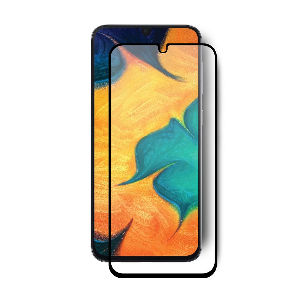 

Защитное стекло для Samsung Galaxy A30 (2019) SM-A305 Brosco 3D, с черной рамкой, SS-A30-3D-FSP-GLASS