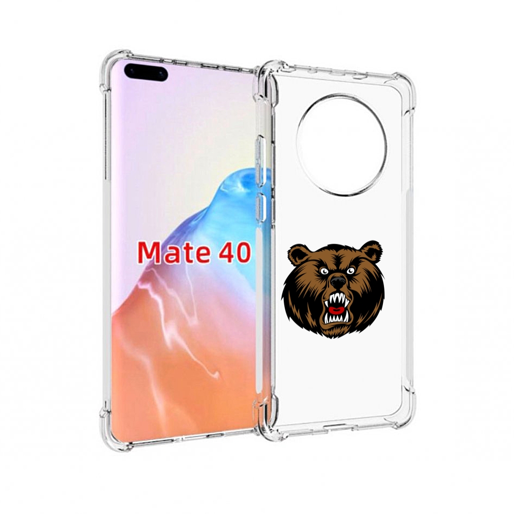 

Чехол MyPads Tocco для Huawei Mate 40 бурый, Прозрачный, Tocco