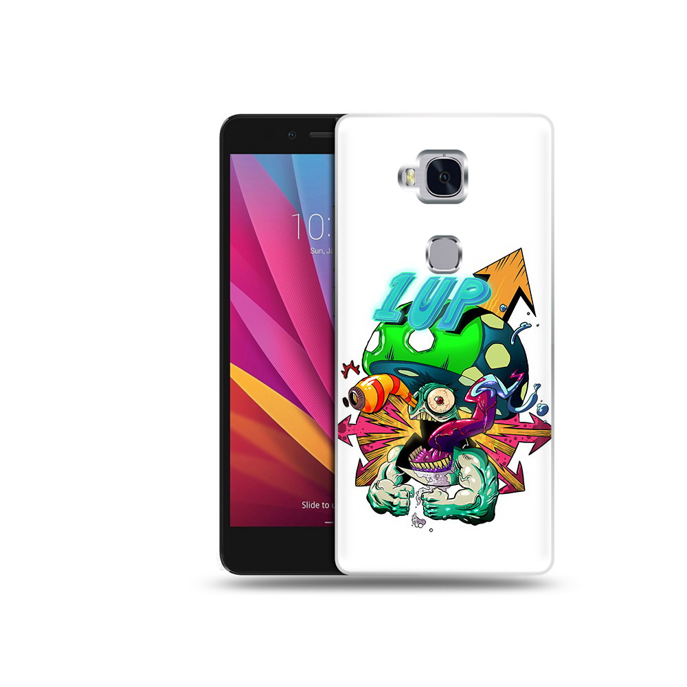 

Чехол MyPads Tocco для Honor 5X сильный гриб абстракция (PT24996.45.599), Прозрачный, Tocco