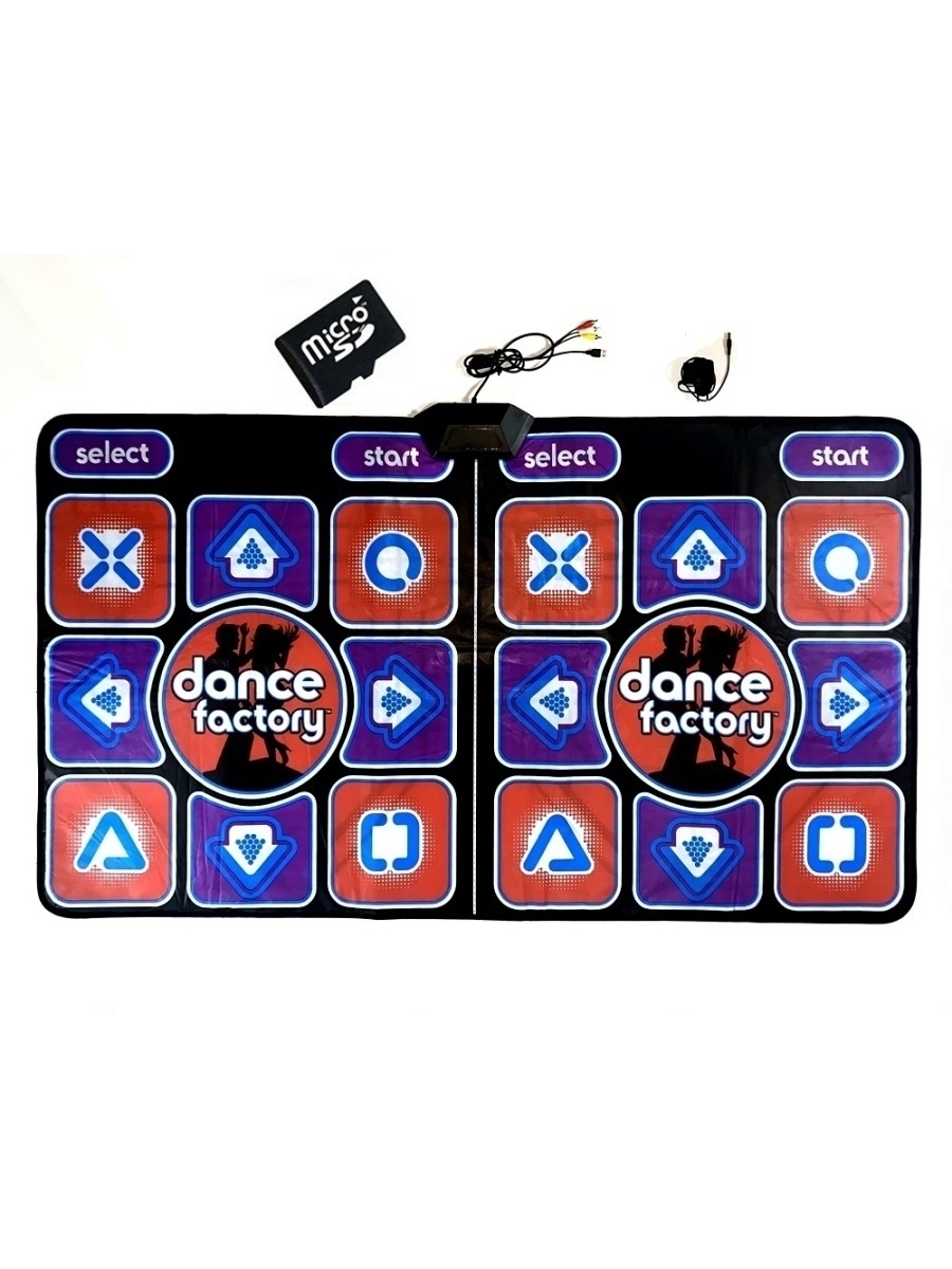 Танцевально-игровой коврик DEX HDMI, для двоих, музыка, игры, аэробика 34030011