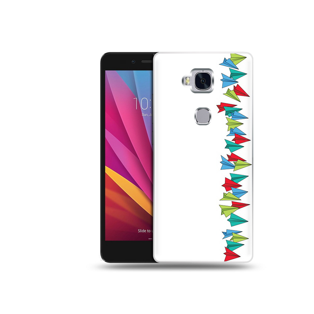 

Чехол MyPads Tocco для Honor 5X самолетики из листочков (PT24996.45.593), Прозрачный, Tocco