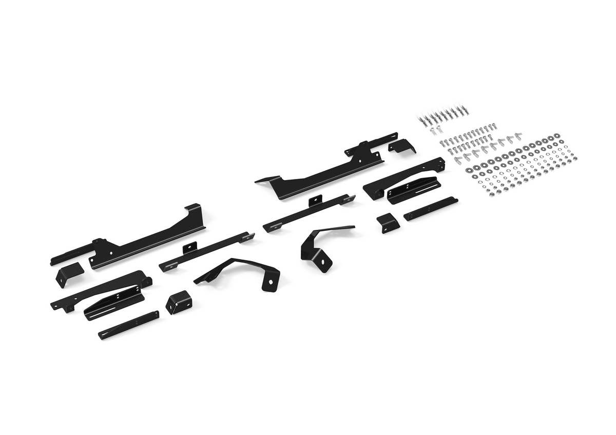 

Комплект крепежа к порогам Rival для Toyota Highlander IV U70 2020 - н.в., сталь, 9.5711.1, 9.5711.1