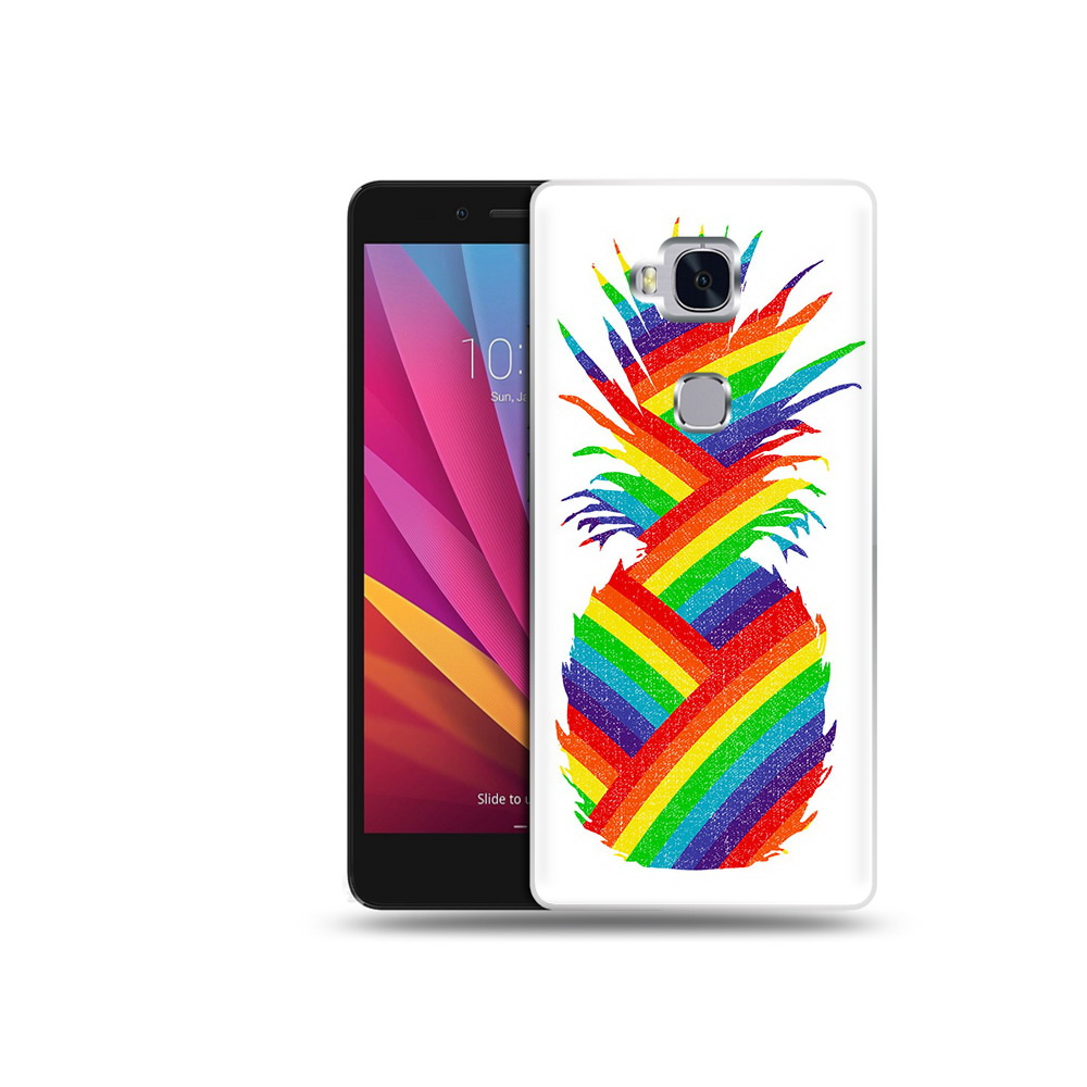 

Чехол MyPads Tocco для Honor 5X радужный ананас (PT24996.45.566), Прозрачный, Tocco