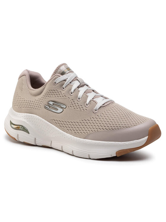 фото Кроссовки arch fit 232040/tpe skechers бежевый 48,5 eu