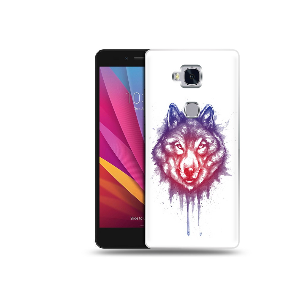 

Чехол MyPads Tocco для Honor 5X пушистый волк (PT24996.45.561), Прозрачный, Tocco