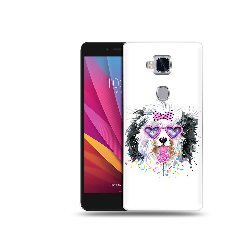 

Чехол MyPads Tocco для Honor 5X пушистик (PT24996.45.559), Прозрачный, Tocco