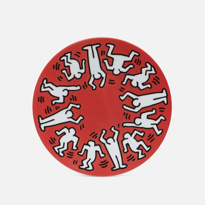

Ligne Blanche Keith Haring White On Red Medium